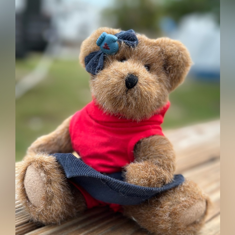 BOYDS COLLECTION Bear 1988-2002 Leisel L Burrbruin-Boyds Bear‎ #904024 Plush 8"